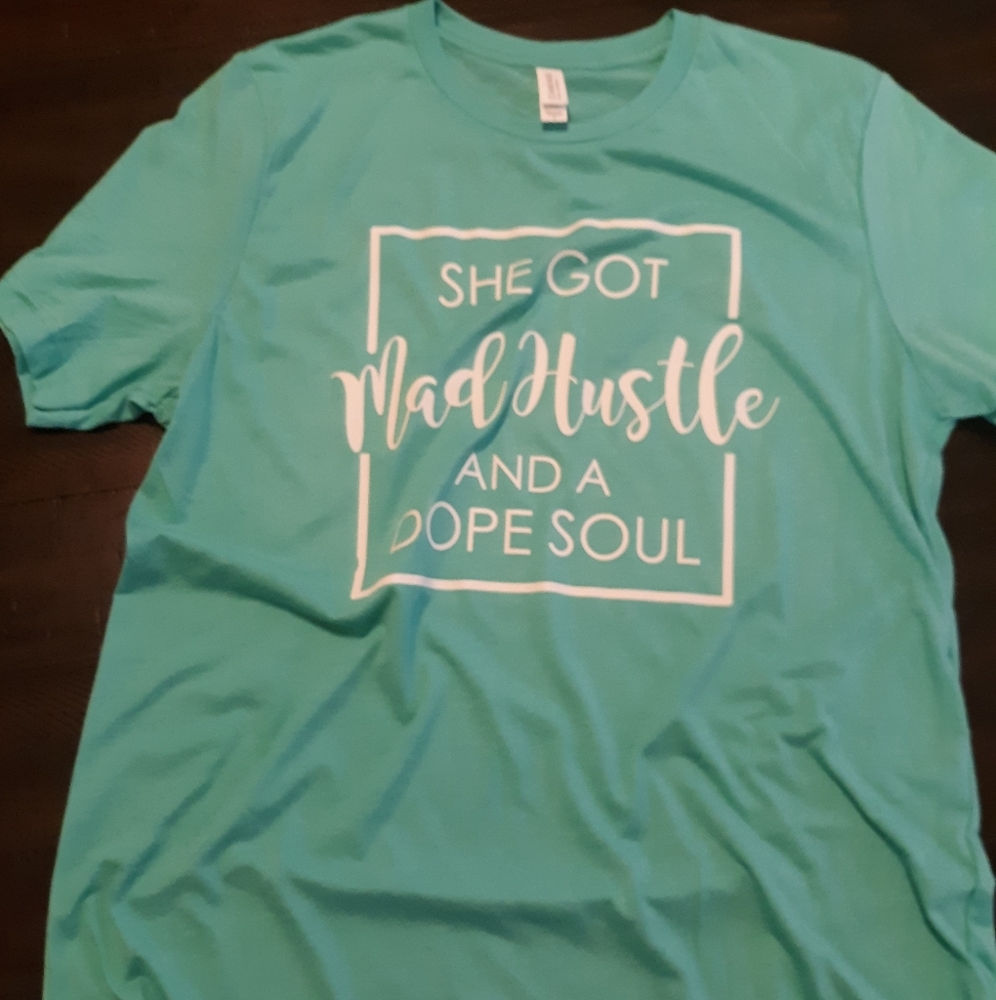 "She got mad hustle and a dope soul" Tee